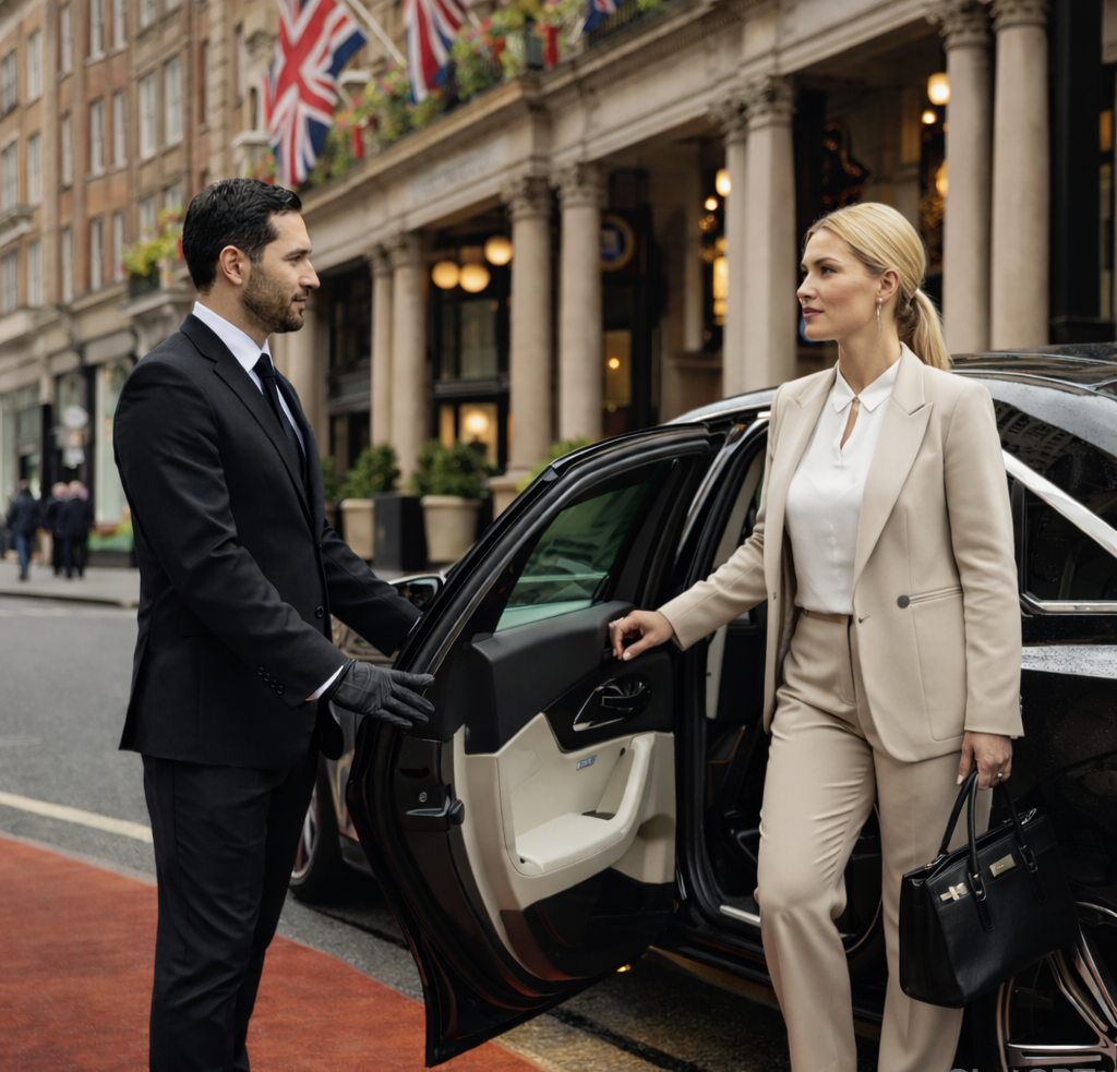 Chauffeur hire Birmingham with experienced driver and luxury vehicle