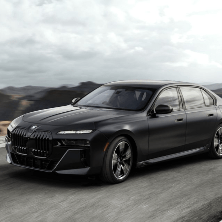 Luxury BMW 7 Series chauffeur service in Peterborough