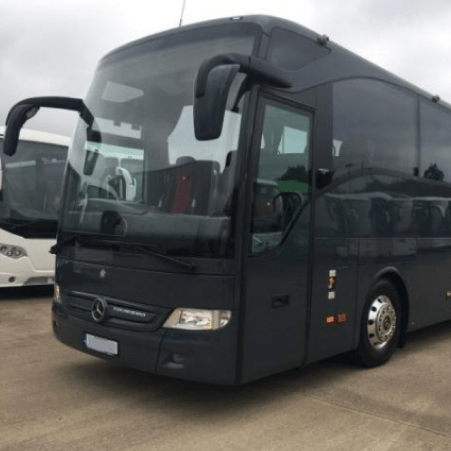 Luxury Mercedes-Benz coach service in Peterborough