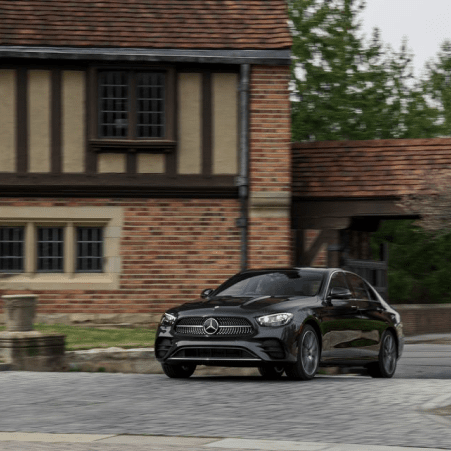 Luxury Mercedes E-Class chauffeur service in Peterborough