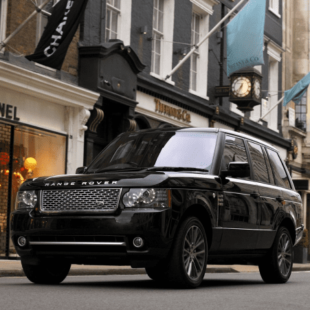 Luxury Range Rover chauffeur service in Peterborough
