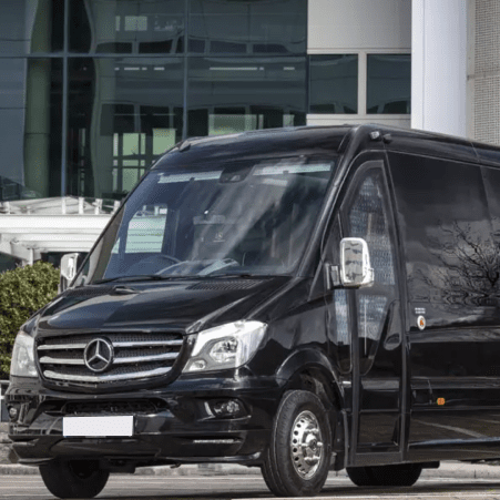 Mercedes Sprinter chauffeur service in Peterborough